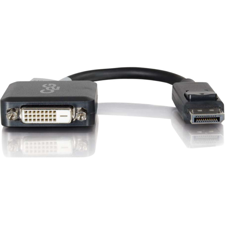 Front Image for C2G 8in DisplayPort to DVI-D (Single-Link) Adapter Converter - M/F