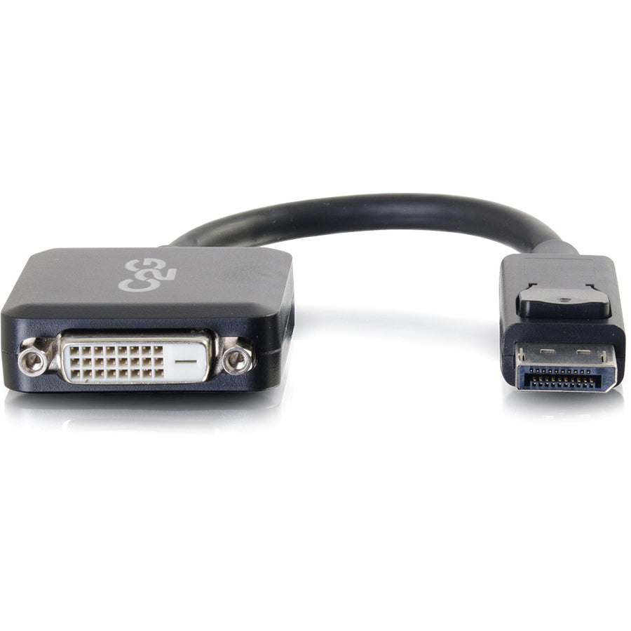 Alternate-Image1 Image for C2G 8in DisplayPort to DVI-D (Single-Link) Adapter Converter - M/F