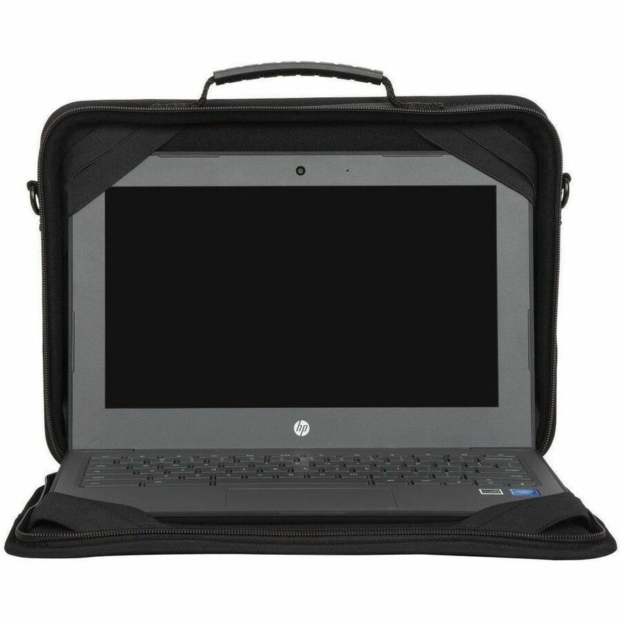 Alternate-Image1 Image for Targus Work-In TKC001 Carrying Case (Briefcase) for 11.6" Notebook, Chromebook - Black