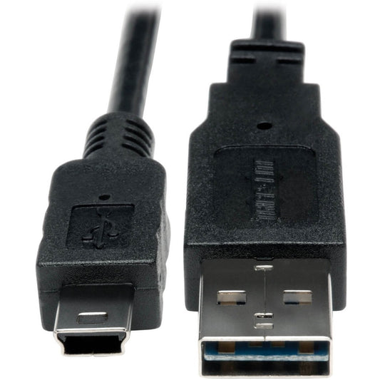 Main Image for Eaton Tripp Lite Series Universal Reversible USB 2.0 Converter Adapter Cable (Reversible A to 5Pin Mini B M/M), 1 ft. (0.31 m)