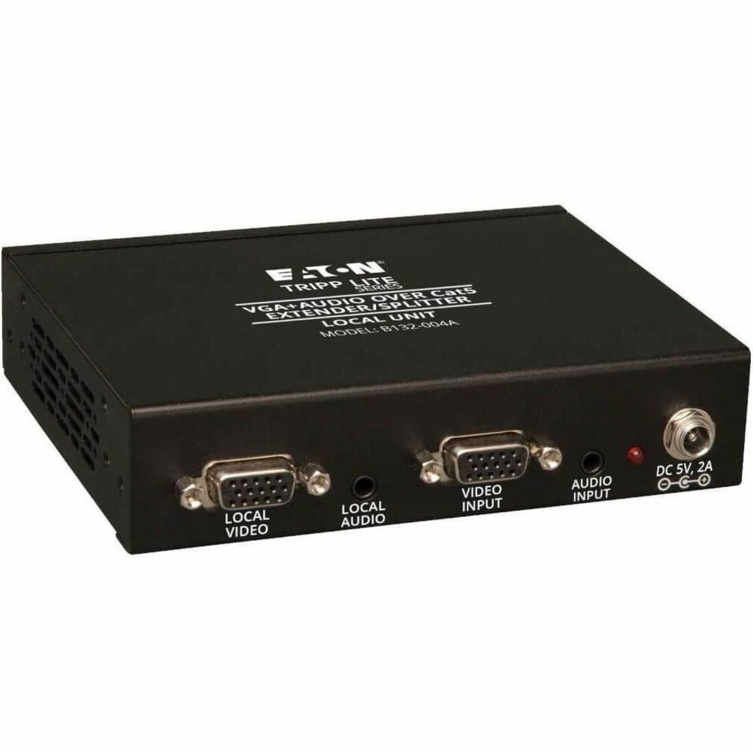 Main Image for Eaton Tripp Lite Series 4-Port VGA over Cat5/6 Splitter/Extender, Box-Style Transmitter for Video/Audio, Up to 1000 ft. (305 m), TAA