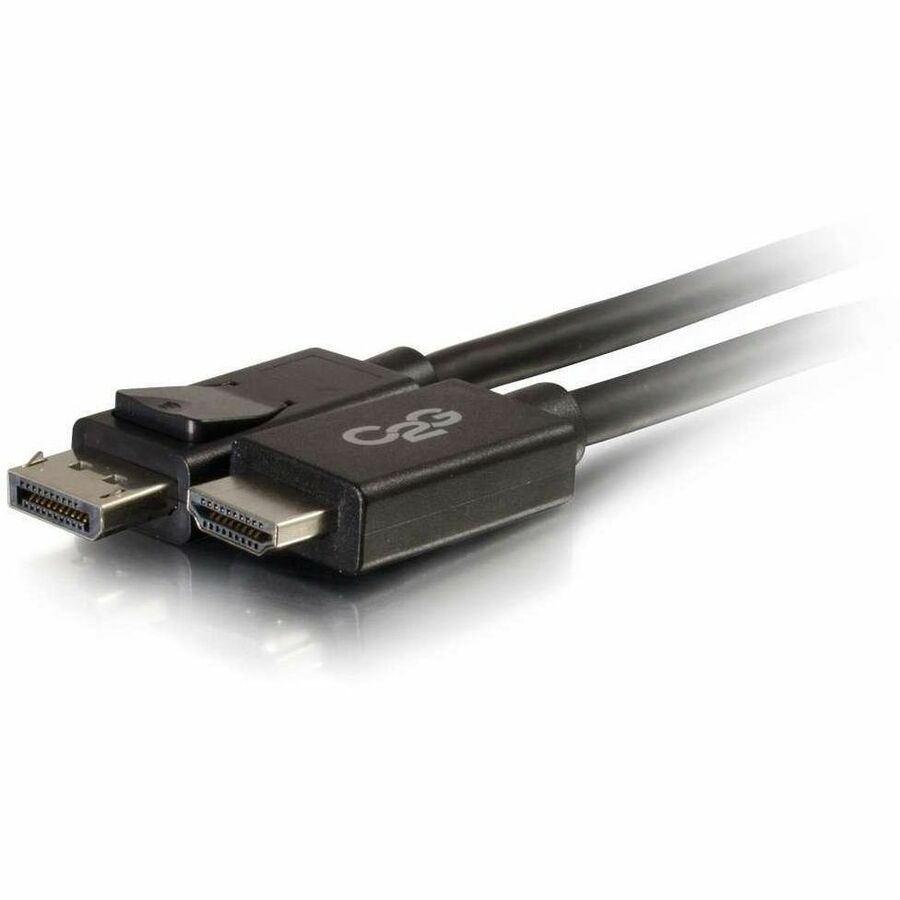 Main Image for C2G DisplayPort Male to HDMI Male Adapter Cable - 6ft, 1080p Resolution, 30V - Black