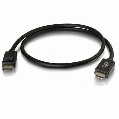 Alternate-Image5 Image for C2G DisplayPort Male to HDMI Male Adapter Cable - 6ft, 1080p Resolution, 30V - Black