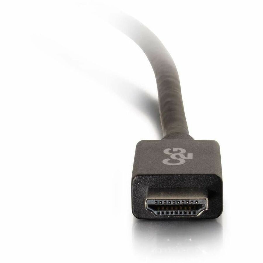Alternate-Image1 Image for C2G DisplayPort Male to HDMI Male Adapter Cable - 6ft, 1080p Resolution, 30V - Black