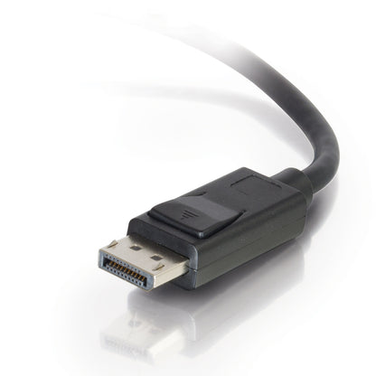 Alternate-Image3 Image for C2G 25ft 8K DisplayPort Cable with Latches - M/M
