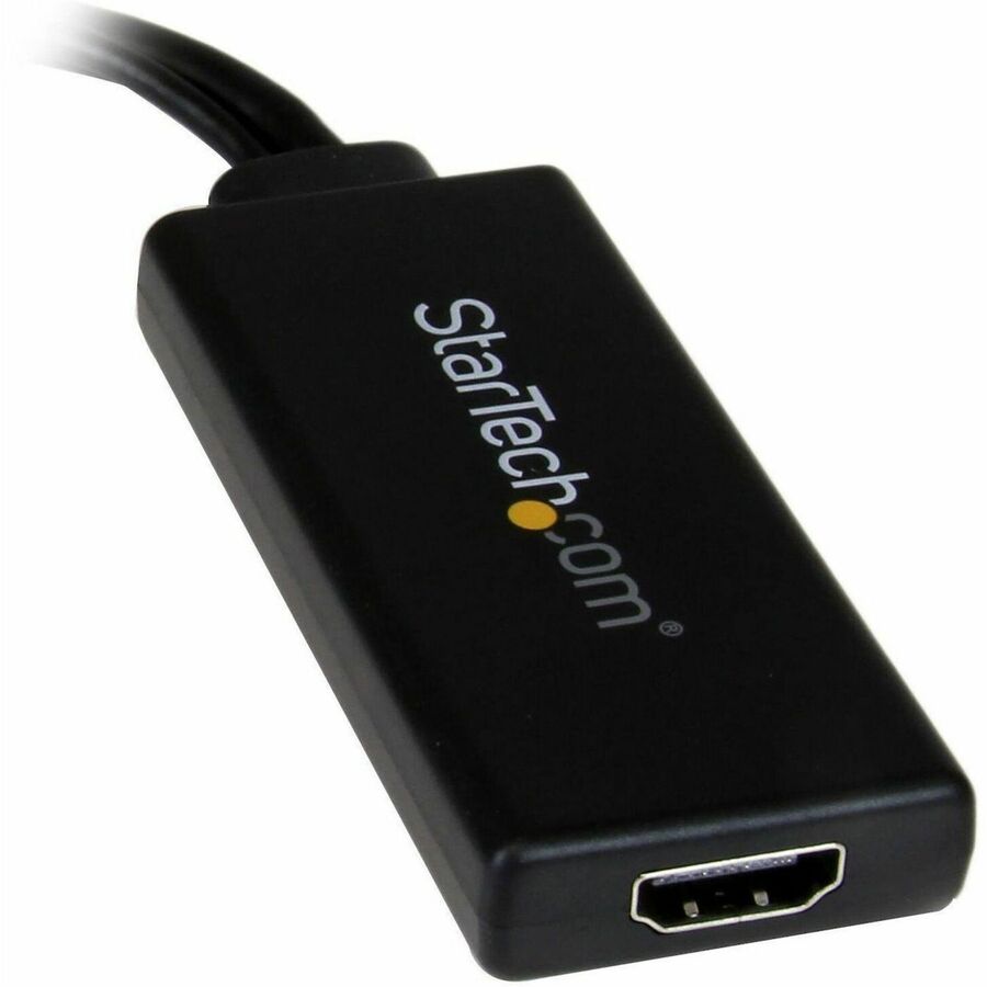 Alternate-Image2 Image for StarTech.com VGA to HDMI Adapter with USB Audio & Power - Portable VGA to HDMI Converter - 1080p