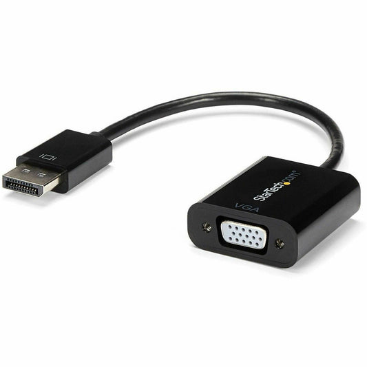 Main Image for StarTech.com DisplayPort to VGA Adapter, Active DP to VGA Converter, 1080p Video, DP to VGA Adapter Dongle (Digital to Analog), DP 1.2
