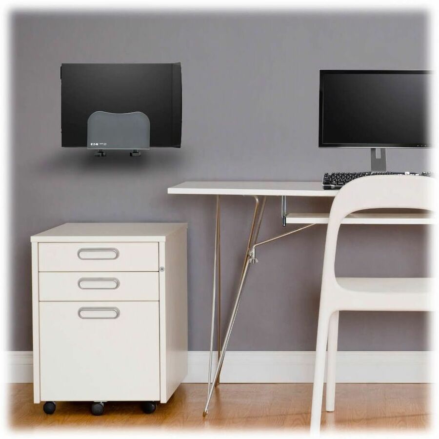 Life-Style Image for Eaton Tripp Lite Series CPU / Computer Mount for Desks and Rails