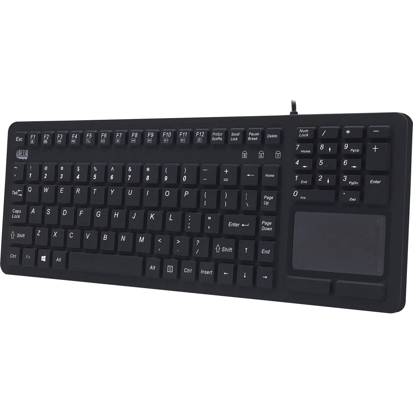 Main Image for Adesso Antimicrobial Waterproof Touchpad Keyboard
