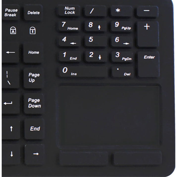 Alternate-Image2 Image for Adesso Antimicrobial Waterproof Touchpad Keyboard