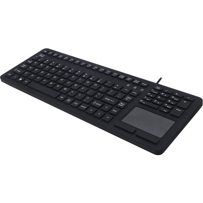 Left Image for Adesso Antimicrobial Waterproof Touchpad Keyboard