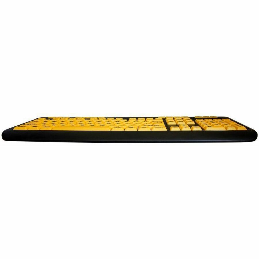 Bottom Image for Adesso Luminous 4X Large Print Multimedia Desktop Keyboard