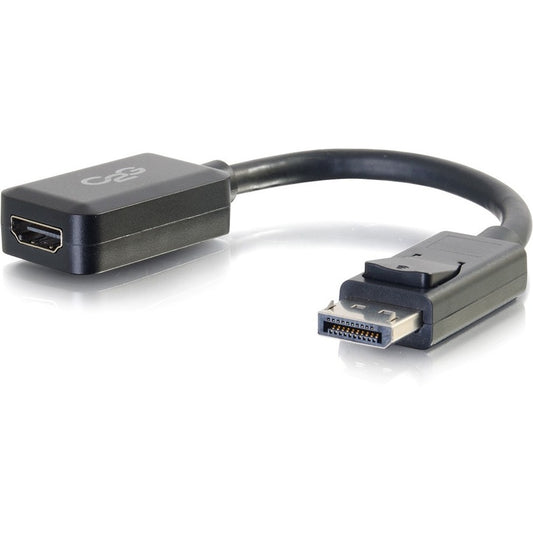 Main Image for C2G 8in DisplayPort to HDMI Adapter Converter - DisplayPort Male to HDMI Female - Black