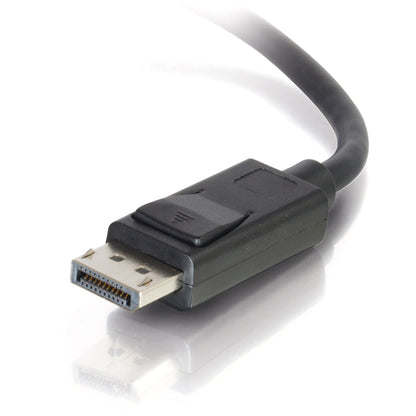 Alternate-Image2 Image for C2G 10ft DisplayPort Cable with Latches, 4K 60Hz, DisplayPort Male to DisplayPort Male, 30V