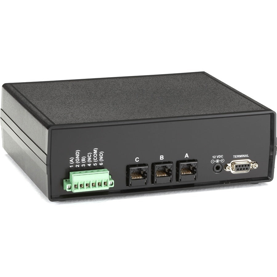 Alternate-Image1 Image for Black Box - CAT6 Remotely Controlled Layer 1 A/B Switch, Latching, Ethernet, RS-232