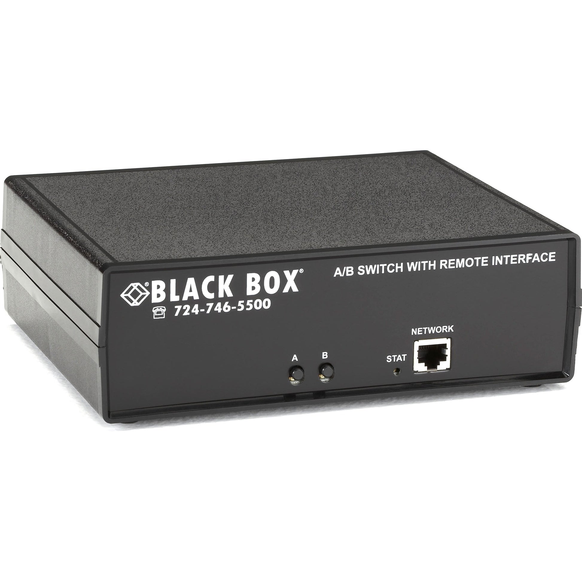 Main Image for Black Box - CAT6 Remotely Controlled Layer 1 A/B Switch, Latching, Ethernet, RS-232