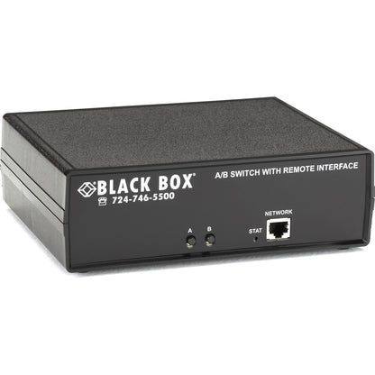 Main Image for Black Box - CAT6 Remotely Controlled Layer 1 A/B Switch, Latching, Ethernet, RS-232