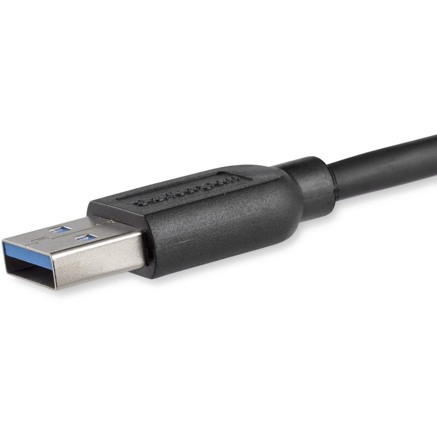 Alternate-Image1 Image for StarTech.com 2m (6ft) Slim SuperSpeed USB 3.0 (5Gbps) A to Micro B Cable - M/M