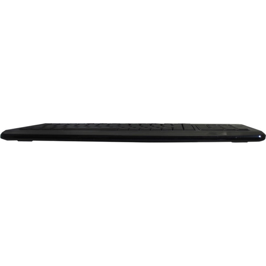 Front Image for Adesso 3-Color Illuminated Compact Multimedia Keyboard