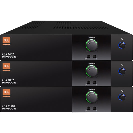 Main Image for JBL Commercial Commercial CSA 1120Z Amplifier - 120 W RMS - 1 Channel - Black