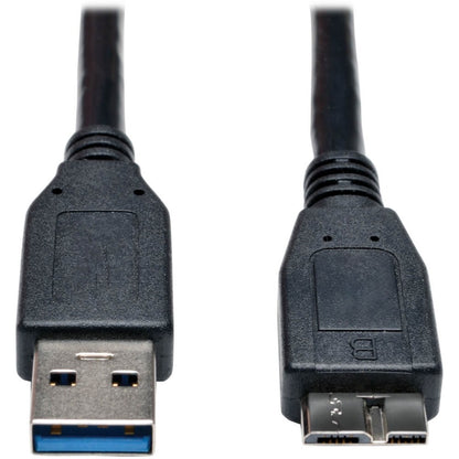 Main Image for Eaton Tripp Lite Series USB 3.0 SuperSpeed Device Cable (A to Micro-B M/M) Black, 3 ft. (0.91 m)