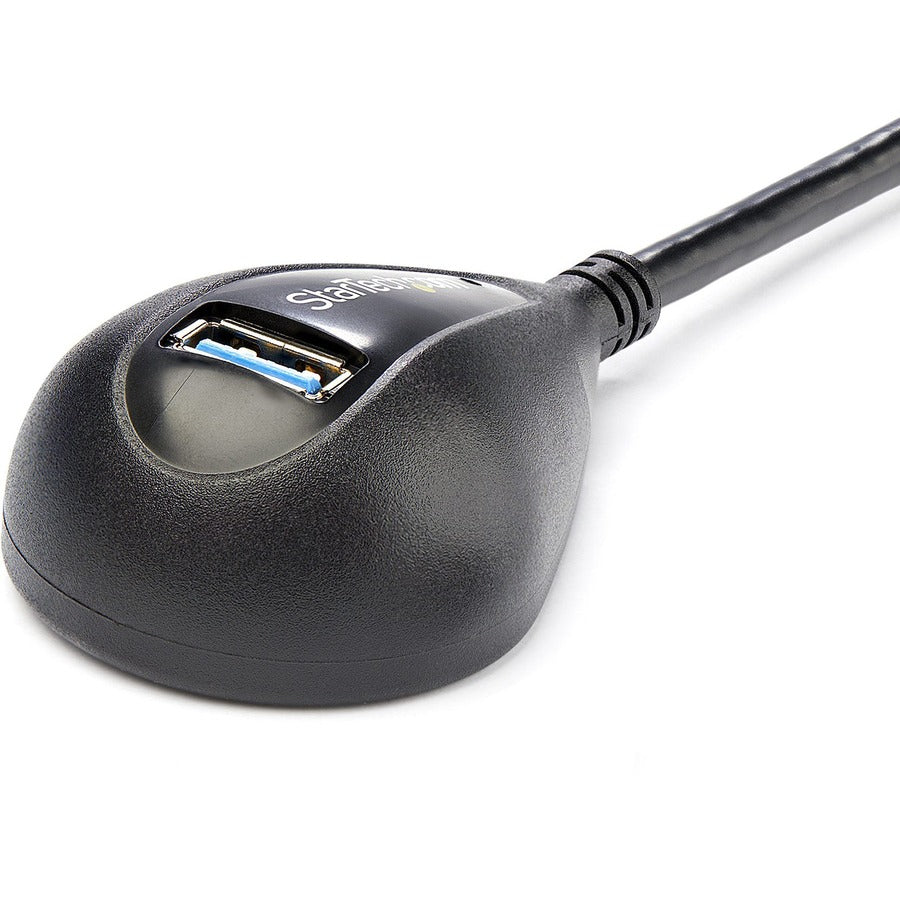 Alternate-Image1 Image for StarTech.com 5 ft Black Desktop SuperSpeed USB 3.0 (5Gbps) Extension Cable - A to A M/F