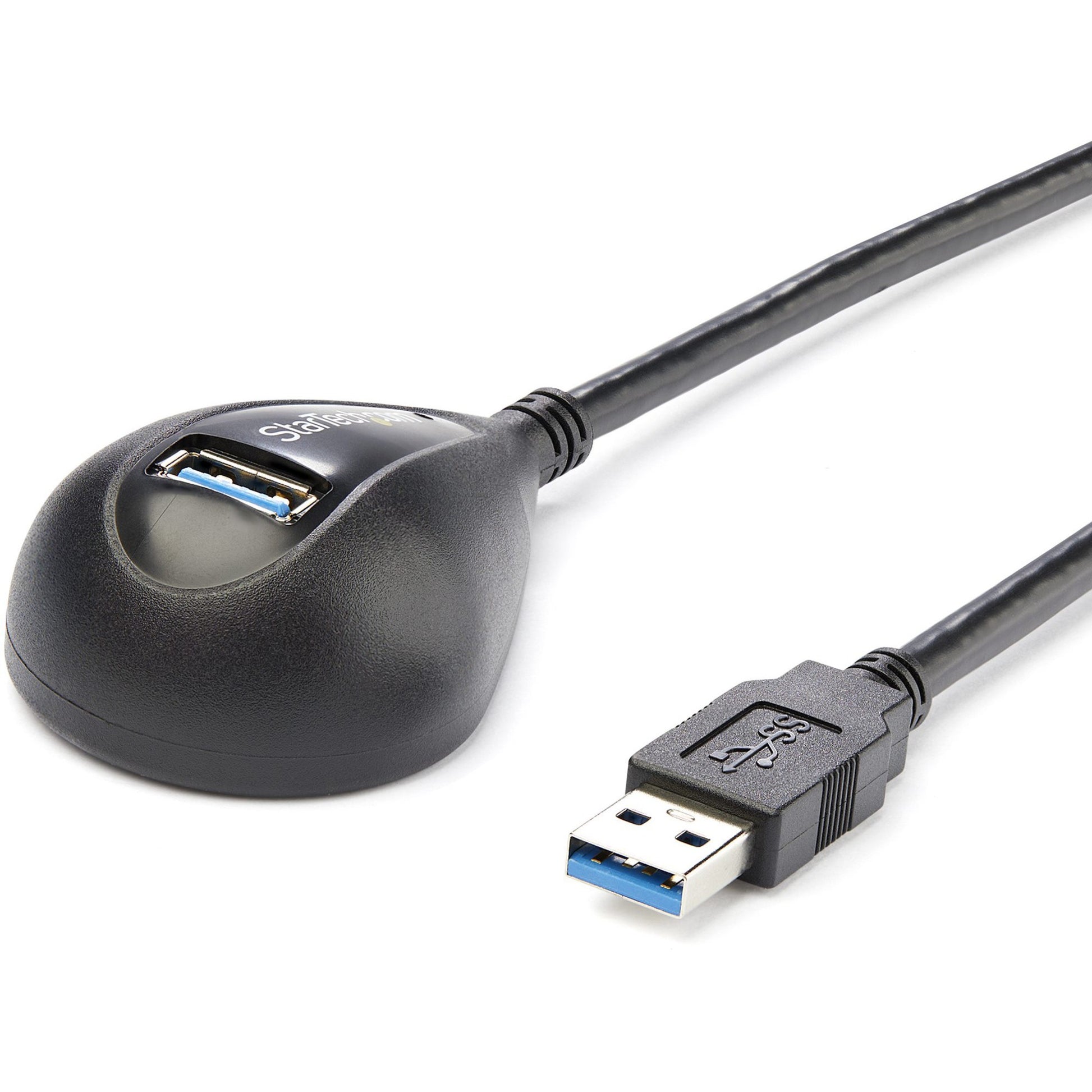 Main Image for StarTech.com 5 ft Black Desktop SuperSpeed USB 3.0 (5Gbps) Extension Cable - A to A M/F