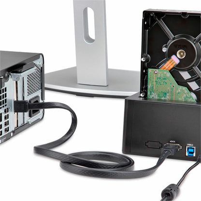 Alternate-Image6 Image for StarTech.com Dual Bay Hard Drive Duplicator Dock, Standalone HDD/SSD Cloner/Copier, USB 3.0 / eSATA to SATA III Hard Drive Cloner