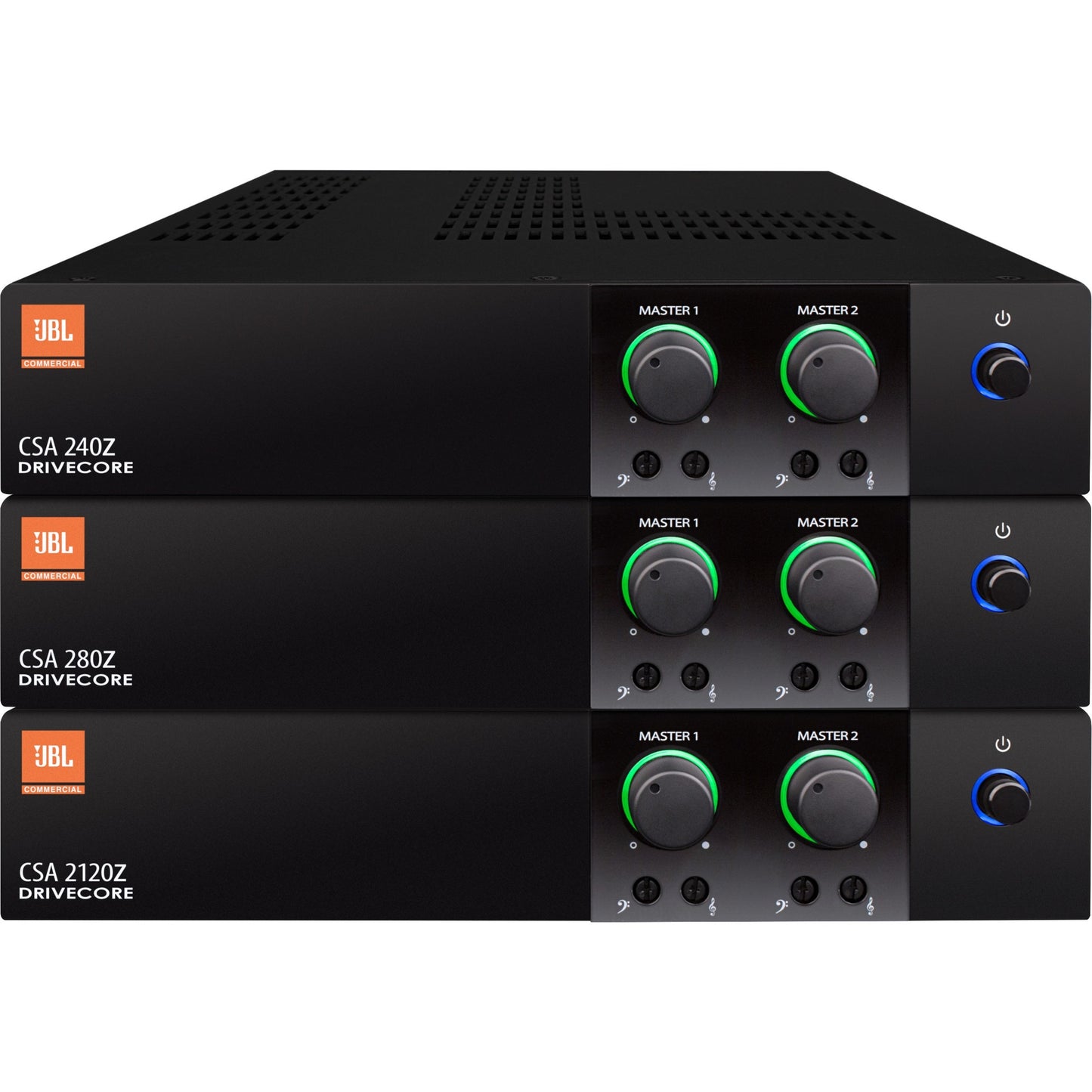 Main Image for JBL Commercial Commercial 280Z Amplifier - 160 W RMS - 2 Channel - Black