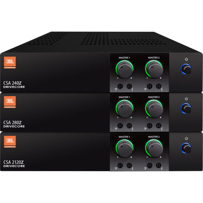Main Image for JBL Commercial Commercial 280Z Amplifier - 160 W RMS - 2 Channel - Black
