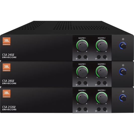 Main Image for JBL Commercial 2120Z Amplifier - 240 W RMS - 2 Channel - Black