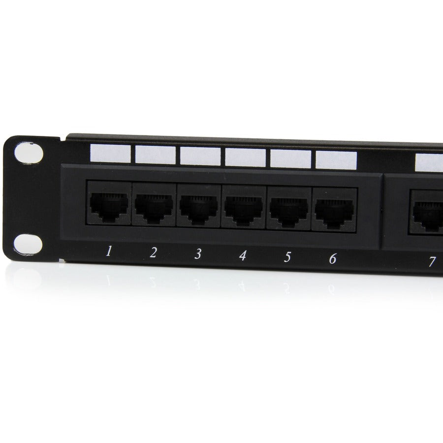 Alternate-Image1 Image for StarTech.com 24 Port 1U Rackmount Cat 6 110 Patch Panel