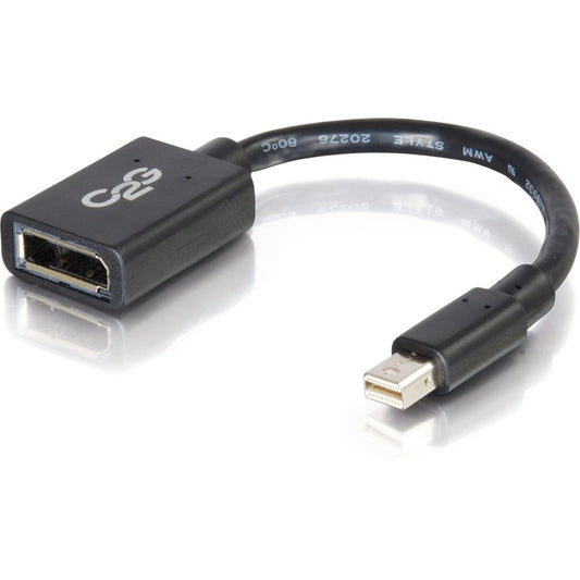 Main Image for C2G Mini DisplayPort to DisplayPort Adapter - 6in Mini DP t DVI Converter