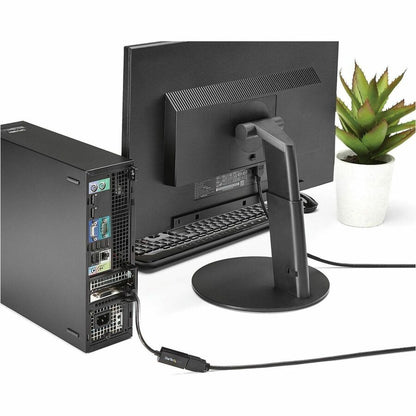 Alternate-Image5 Image for StarTech.com DisplayPort to HDMI Adapter, 4K 30Hz Active DP to HDMI Video Converter, Ultra HD DP 1.2 to HDMI 1.4 Monitor Adapter Dongle