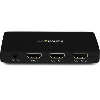 Top Image for StarTech.com HDMI Splitter 1 In 2 Out - 4k 30Hz - 2 Port - Aluminum - HDMI Multi Port - HDMI Audio Splitter