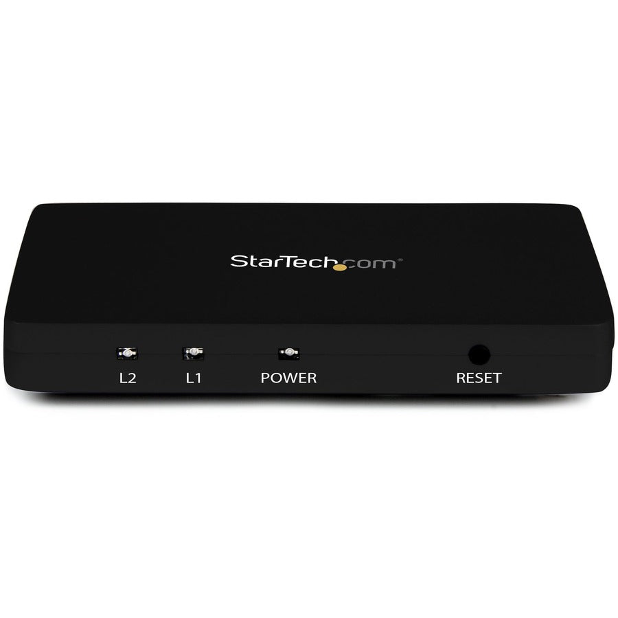 Alternate-Image1 Image for StarTech.com HDMI Splitter 1 In 2 Out - 4k 30Hz - 2 Port - Aluminum - HDMI Multi Port - HDMI Audio Splitter