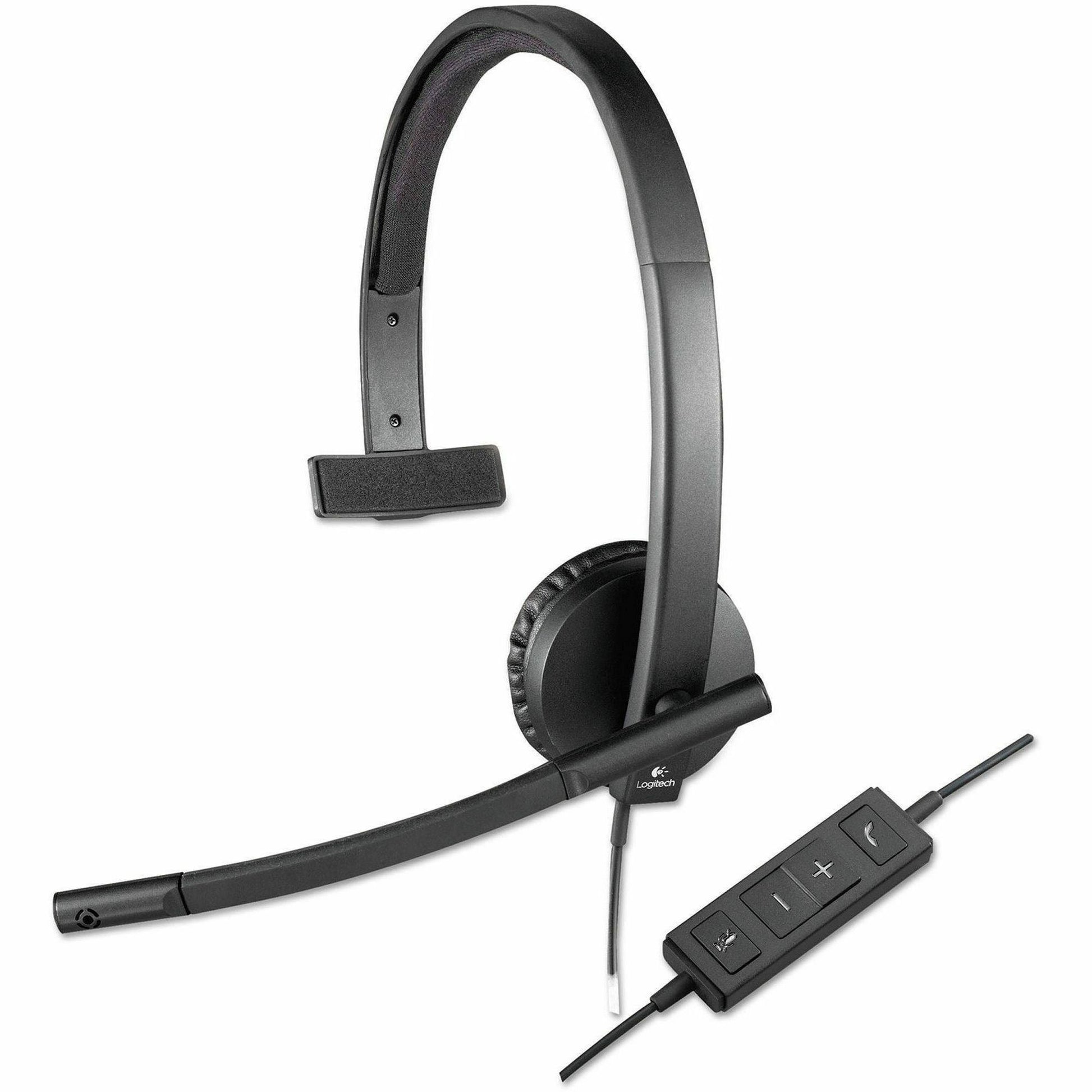 Main Image for Logitech USB Headset Mono H570e