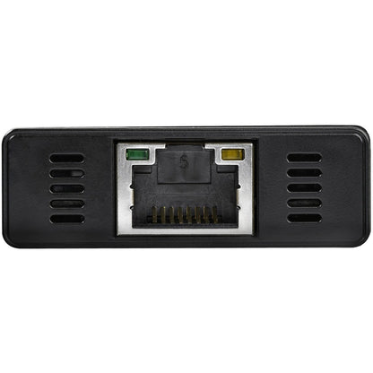 Alternate-Image2 Image for StarTech.com 3 Port Portable USB 3.0 Hub with Gigabit Ethernet Adapter NIC - 5Gbps - Aluminum w/ Cable