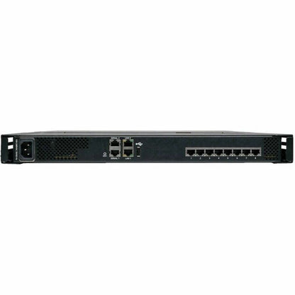 Alternate-Image1 Image for Tripp Lite by Eaton NetCommander 8-Port Cat5 KVM over IP Switch - 19 in. LCD 1 Remote + 1 Local User 1U Rack-Mount