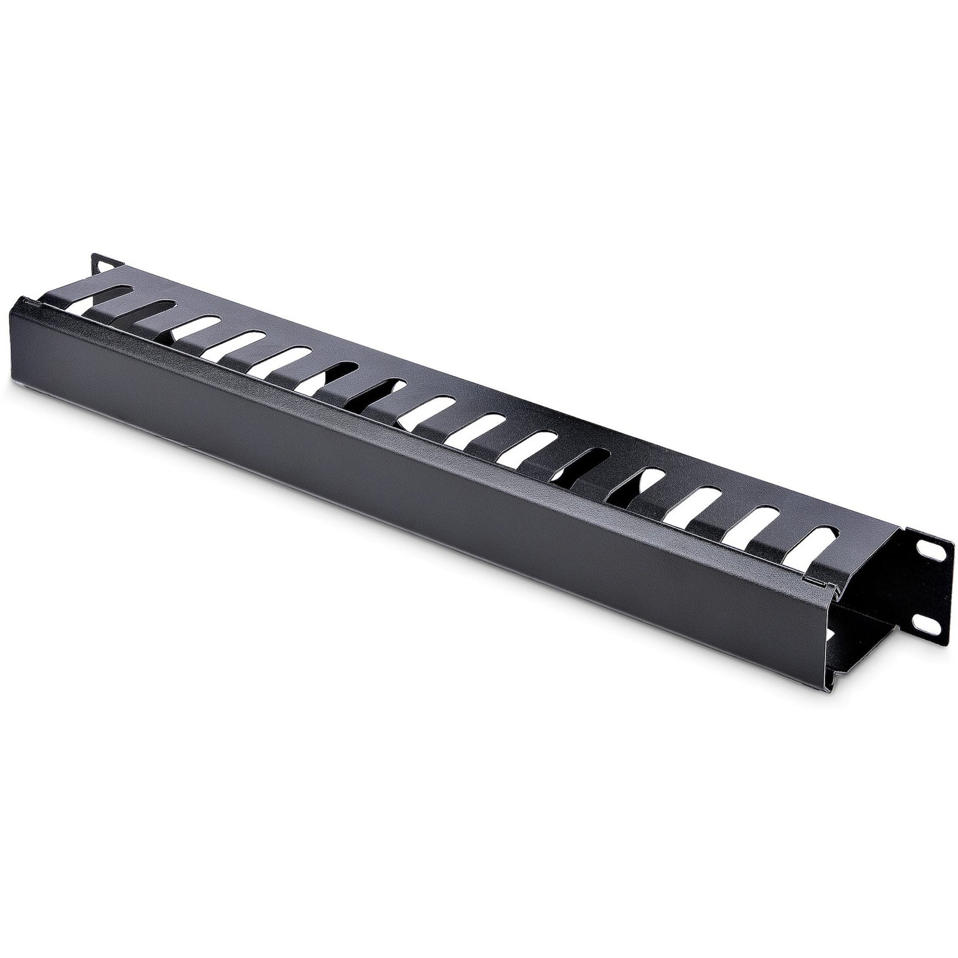 Main Image for StarTech.com 1U Horizontal Finger Duct Rack Cable Management Panel with Cover