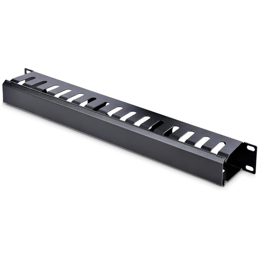 Main Image for StarTech.com 1U Horizontal Finger Duct Rack Cable Management Panel with Cover