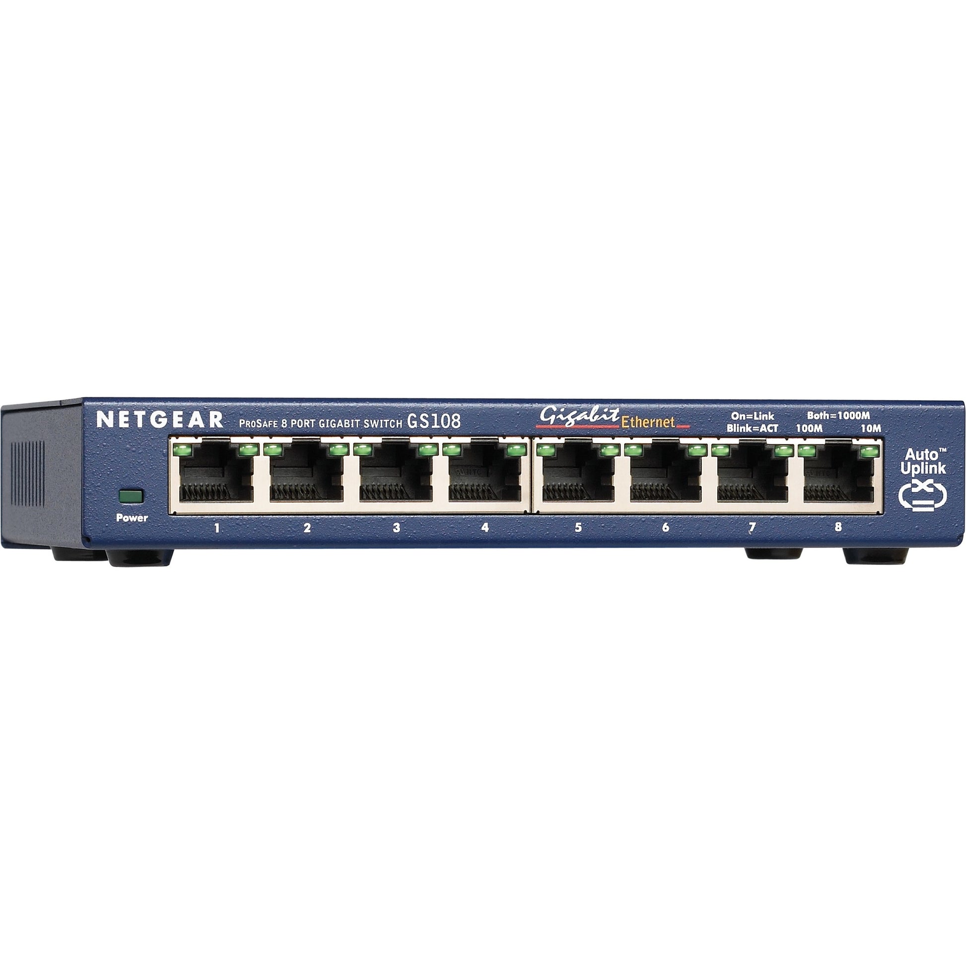 Main Image for Netgear ProSafe GS108 Ethernet Switch