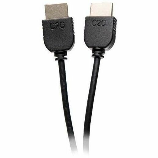 Alternate-Image1 Image for C2G 1ft 4K HDMI Cable - Ultra Flexible Cable with Low Profile Connectors