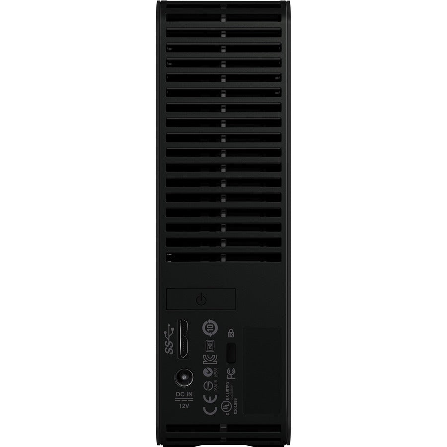Rear Image for WD Elements WDBWLG0040HBK-NESN 4 TB Desktop Hard Drive - External - Black