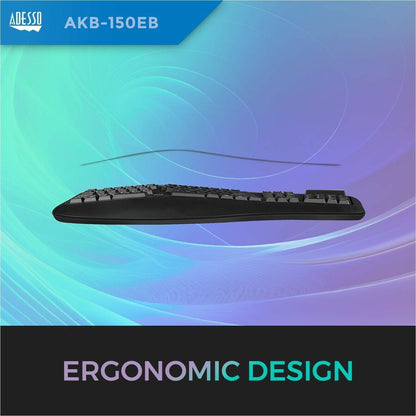 Alternate-Image3 Image for Adesso Color Illuminated Ergonomic Keyboard