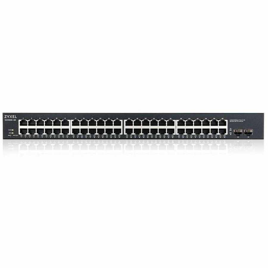 Alternate-Image2 Image for ZyXEL GS1900-48 L2 Web Managed 48-Port GbE Rackmount Switch with 2 SFP, Total 50-Ports