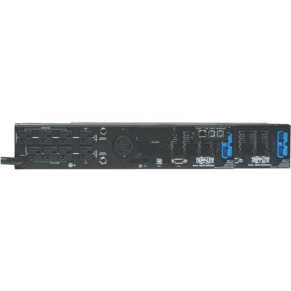 Rear Image for Eaton Tripp Lite Series TAA-Compliant SmartPro 120V 3kVA 2.88kW Line-Interactive Sine Wave UPS, 2U Rack/Tower, Extended Run, Pre-Installed WEBCARDLX Network Interface, LCD, USB, DB9 Serial
