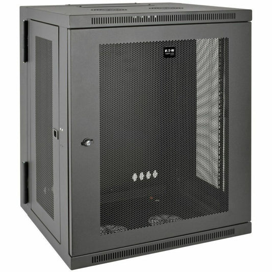 Main Image for Eaton Tripp Lite Series SmartRack 15U Low-Profile Switch-Depth Wall-Mount Half-Height Rack Enclosure, Hinged Back