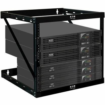 Alternate-Image1 Image for Eaton Tripp Lite Series SmartRack 12U Heavy-Duty Flat-Pack Low-Profile Switch-Depth Wall-Mount 2-Post Open Frame Rack