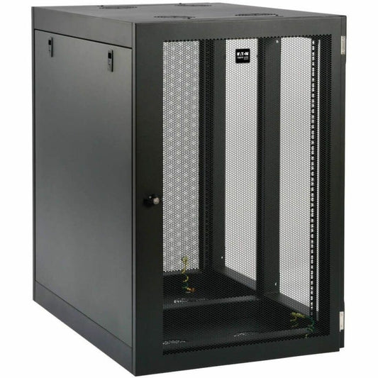 Main Image for Tripp Lite by Eaton SmartRack 18U Heavy-Duty Low-Profile Server-Depth Side-Mount Wall-Mount Rack Enclosure Cabinet